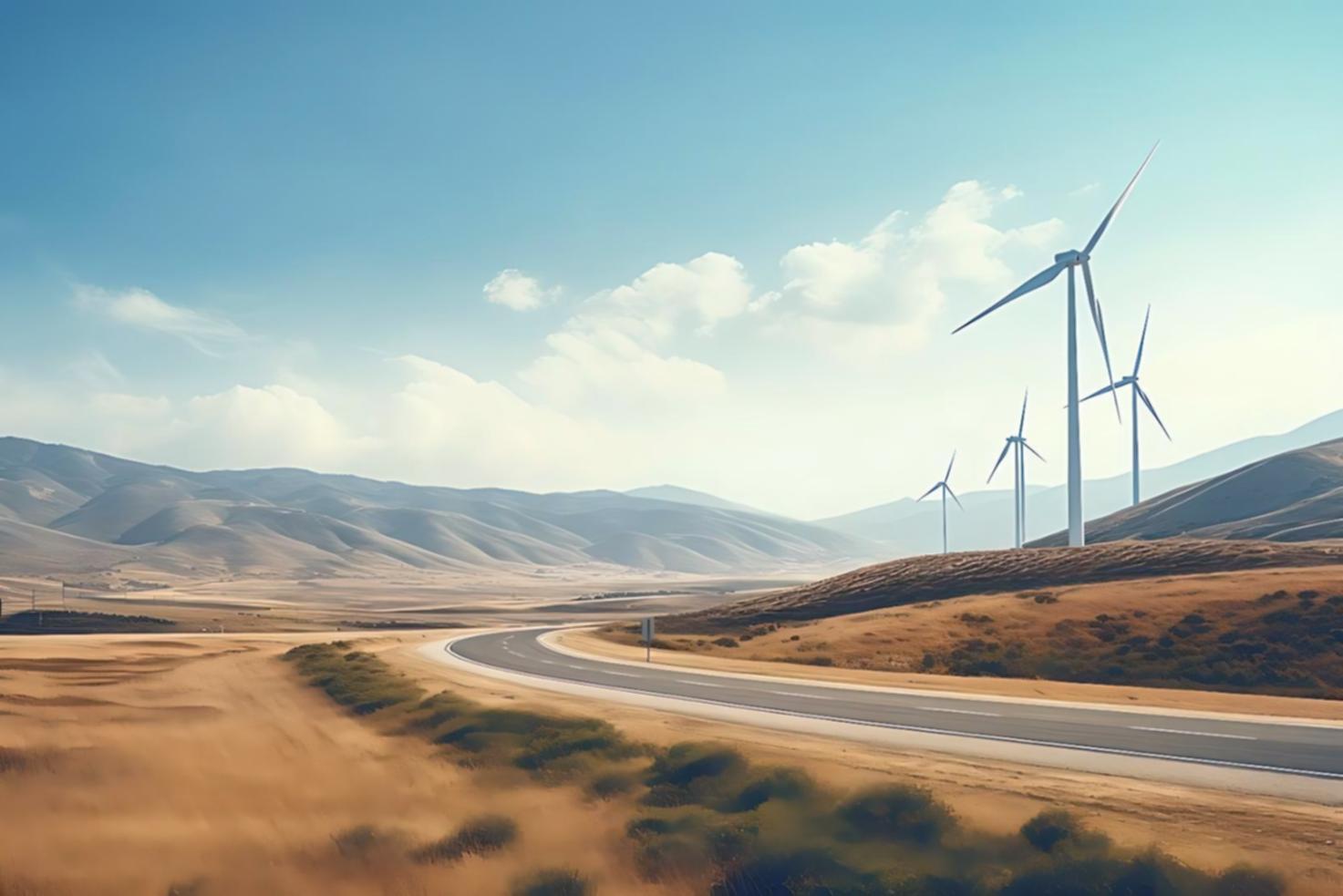 Infrastructure d'énergie hydrogène moderne